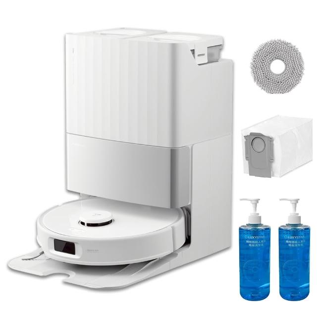 【Roborock 石頭科技】Qrevo C Pro掃拖機器人-超值組(Qrevo Pro升級版/三重零纏繞/大吸力/75度洗拖布)