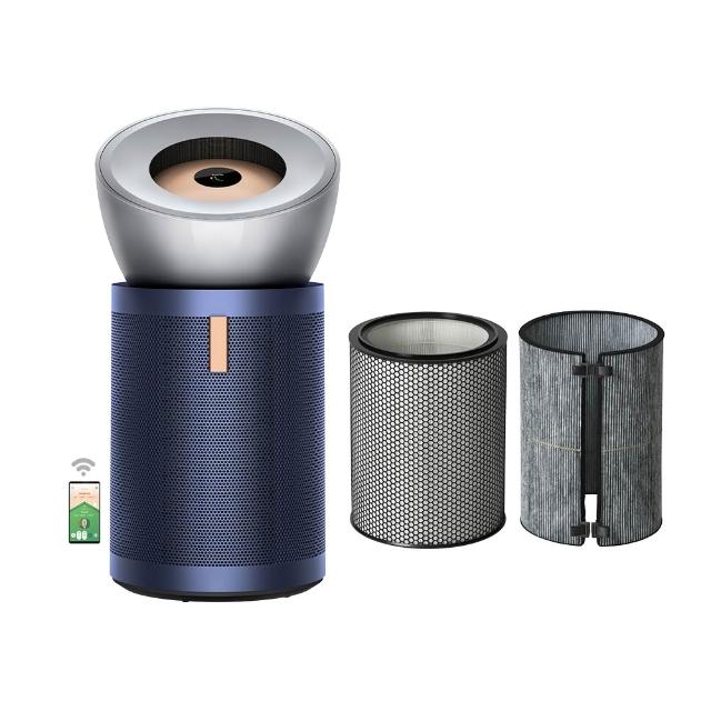 【dyson 戴森】BP03 Purifier Big+Quiet 強效極靜甲醛偵測空氣清淨機 循環風扇(亮銀色及普魯士藍)