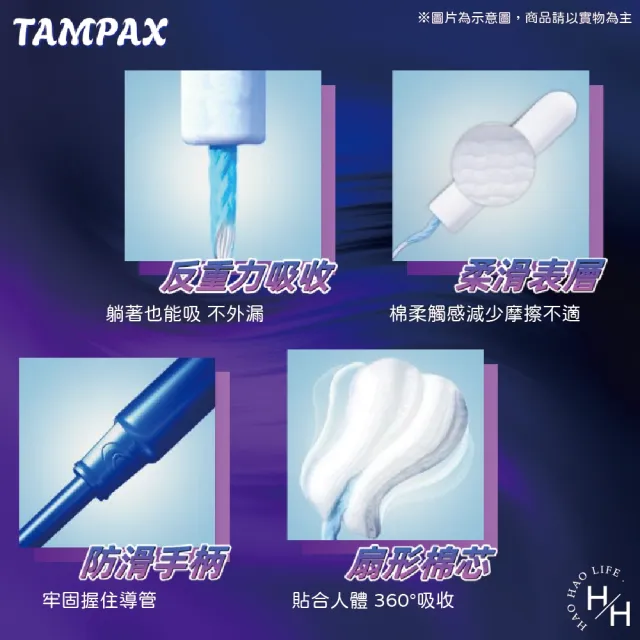 【丹碧絲】導管式衛生棉條 量多型(96入/盒)