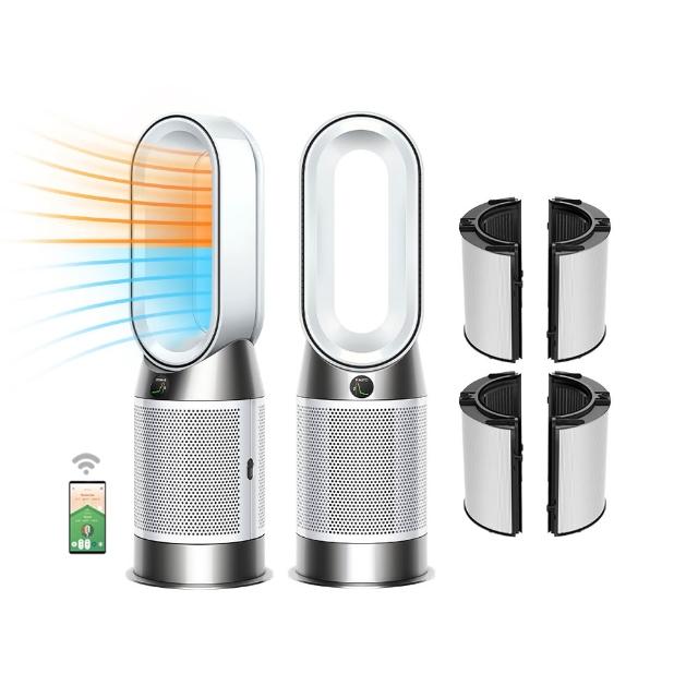 【dyson 戴森】HP11 Purifier Hot+Cool 三合一涼暖智能空氣清淨機(銀白色)