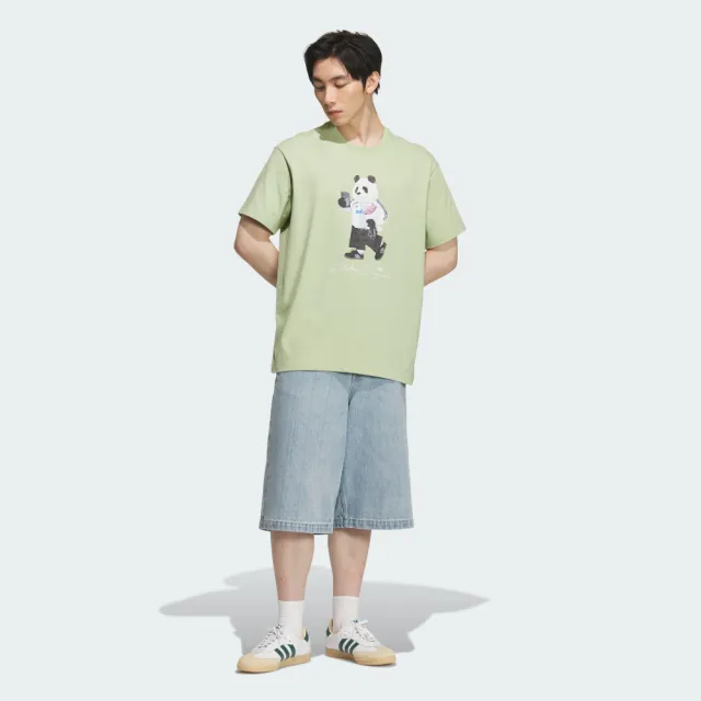 【adidas 愛迪達】熊貓短袖上衣 T恤 男/女 - Originals IB7068