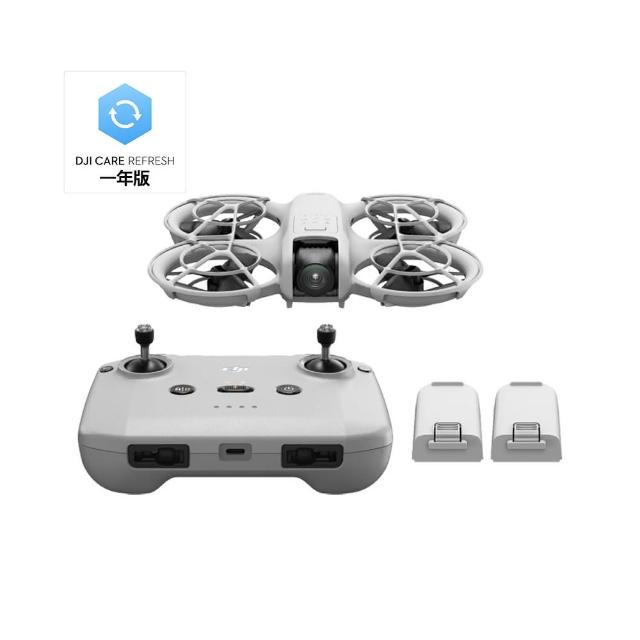 【DJI】Neo暢飛套裝 空拍機/無人機 ｜脫控飛行玩法多元｜一鍵起飛新手必備+Care 1年版(聯強國際貨)