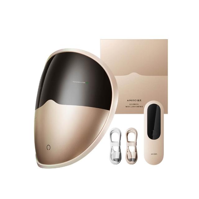 AMIRO L2 PRO 金色系臉部按摩面罩 充電式美容護理儀  1年保固 個人衛生用品
