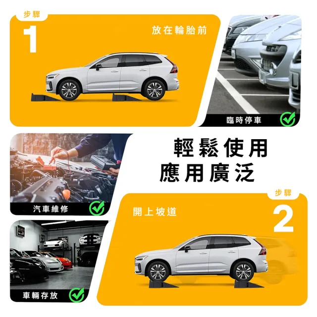 斜坡道 6噸 一對 斜坡板 升高坡道 汽車維修專用 坡道板 208-GT15P(保養工具 維修架 撐高板)