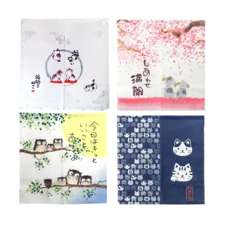 【和風短門簾】台灣製日式門簾多款任選 針織門簾 短門簾 營業用掛飾 隔間遮蔽_短簾針織