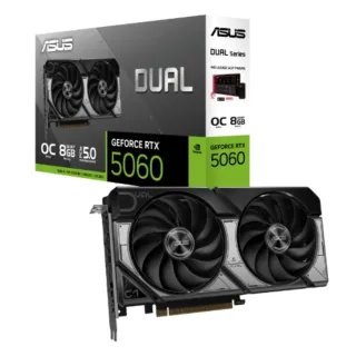 【ASUS 華碩】Dual GeForce RTX™ 5060 8GB GDDR7 OC 版 顯示卡