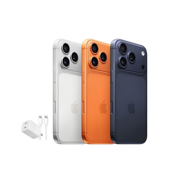 【Apple】iPhone 17 Pro Max(256G/6.9吋)(40W雙孔閃充組)(預購賣場)