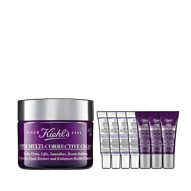 【契爾氏】官方直營 超進化全能修護超級乳霜50ml組(Kiehl’s/維他命A奶霜)