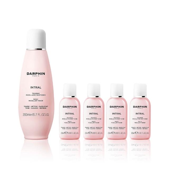 【DARPHIN 朵法】粉紅淨膚洗卸組(全效舒緩淨膚水200ml/雙11限定)