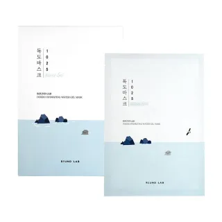 【roundlab】1025 獨島水凝膠面膜 一盒18片(roundlab 保濕 面膜 玻尿酸 鎮靜修護)