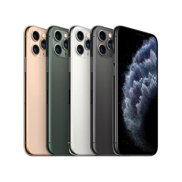 【Apple】A級福利品 iPhone 11 Pro 64GB 5.8吋(贈充電線+玻璃貼+透明殼)