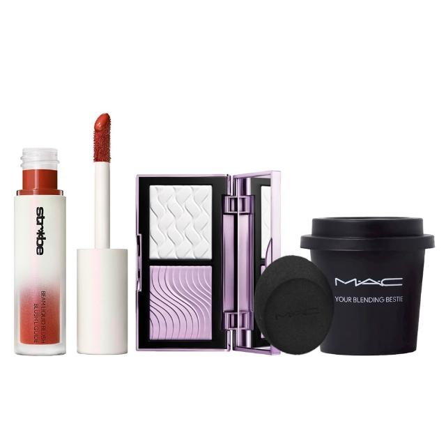 【M.A.C】新品上市 濾鏡水光修顏提亮組(口袋雙色濾鏡蜜粉餅+輕透光感腮紅蜜_雙11限定)