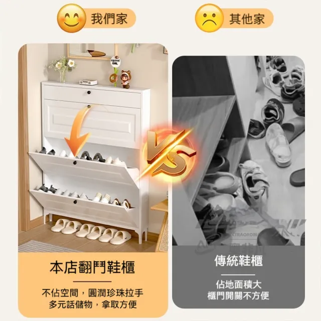 【匠藝家居】免安裝碳鋼超薄鞋櫃 二層50*12*82公分 一體式大容量(鞋櫃 鞋架 防塵鞋櫃 玄關鞋櫃 預購15天)