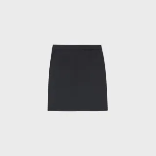 【SST&C】女裝 可機洗_黑色紋理修身西裝裙01042504001(換季55折)