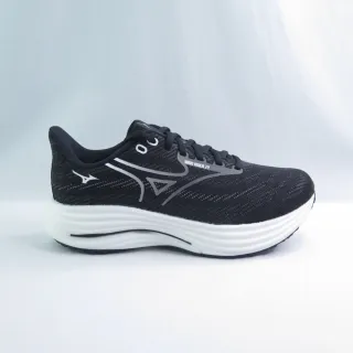 【MIZUNO 美津濃】WAVE RIDER 29 SW 男慢跑鞋 4E寬楦(J1GC250402 黑白)