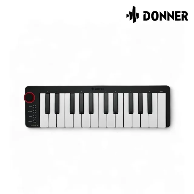【Donner】N-25 迷你25鍵MIDI鍵盤/極簡不凡(N25 數位鍵盤 錄音鍵盤 編曲鍵盤 KB 電子琴 創作)