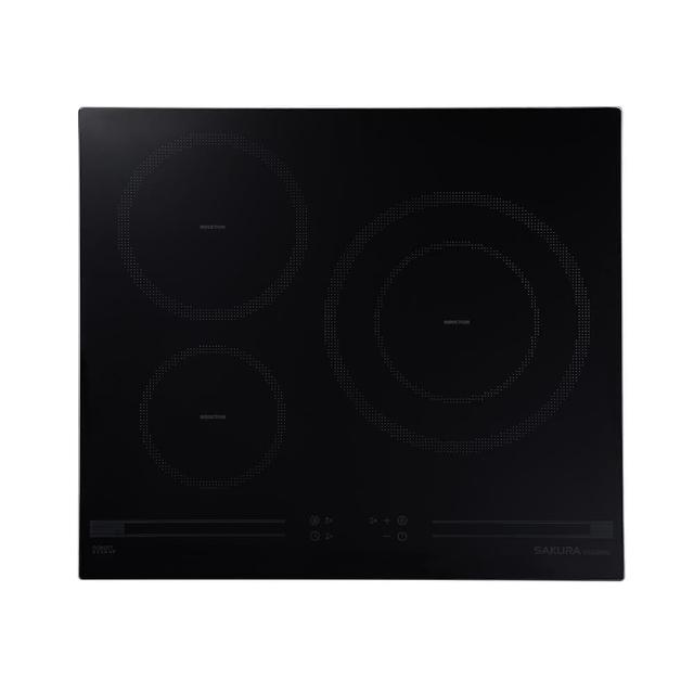 【SAKURA 櫻花】三口觸控滑動式九段IH感應爐(EG2300G 原廠保固服務安裝)