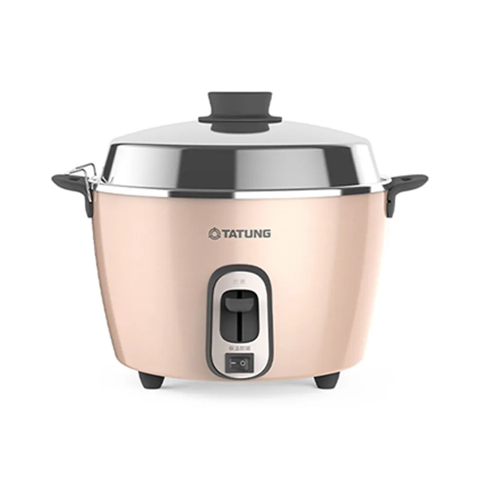 TATUNG 大同】6人份不鏽鋼電鍋/獨立保溫開關/奶霜粉(TAC-06R-MBI) - momo購物網- 好評推薦-2026年1月