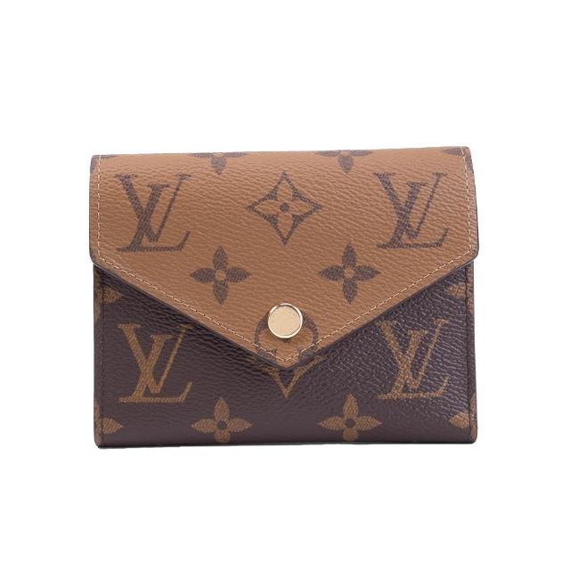 【Louis Vuitton 路易威登】VICTORINE雙色短夾(M81557)