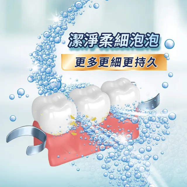 【Polident 保麗淨】假牙清潔錠 潔淨柔細 3分鐘 1入(36片/入)