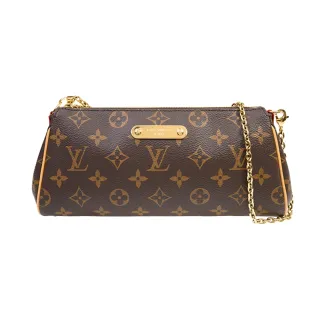 【Louis Vuitton 路易威登】Pochette Eva 鏈帶手拿肩背包(M13567)