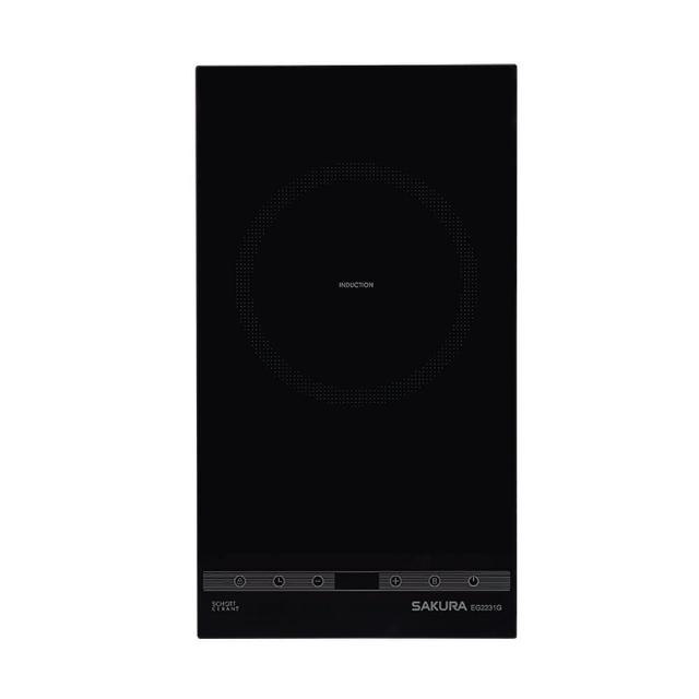 【SAKURA 櫻花】單口觸控八段IH微晶感應爐220V(EG2231GB 原廠技師到府基本安裝)
