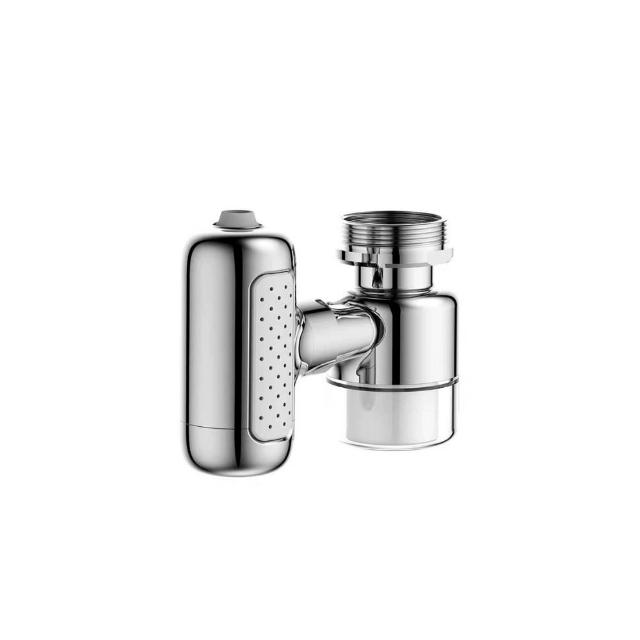 【邦妮優居】龍頭加裝濾水器｜萬向旋轉出水萬向頭(龍頭過濾器、水龍頭濾芯、延伸器 洗手台過濾器)