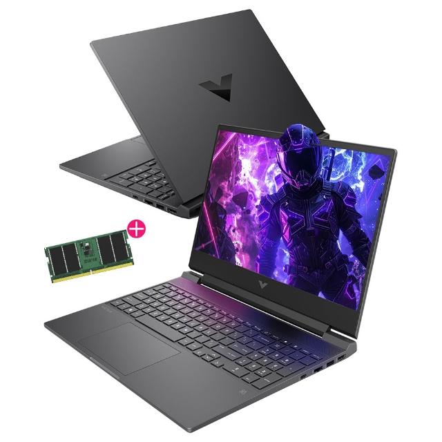 升級32G★【HP 惠普】15.6吋 Core 5 210H RTX5060-8G電競筆電(Victus Gaming 15-fa2255TX/16G/1TB SSD/W11)
