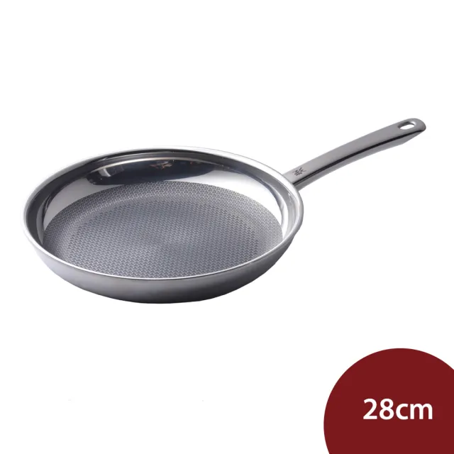 WMF Profi Resist 耐磨不鏽鋼單柄平底鍋 28cm {電磁爐 IH爐可用}(平輸品)