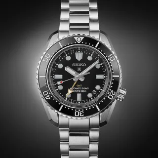 【SEIKO 精工】Prospex 大谷翔平廣告系列 三日鍊 GMT潛水機械錶 母親節 禮物 送禮(SPB383J1/6R54-00D0D)