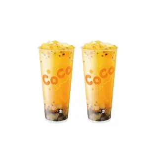 【COCO都可】12/29偷殺!百香雙響炮大杯 2杯1組(好禮即享券)