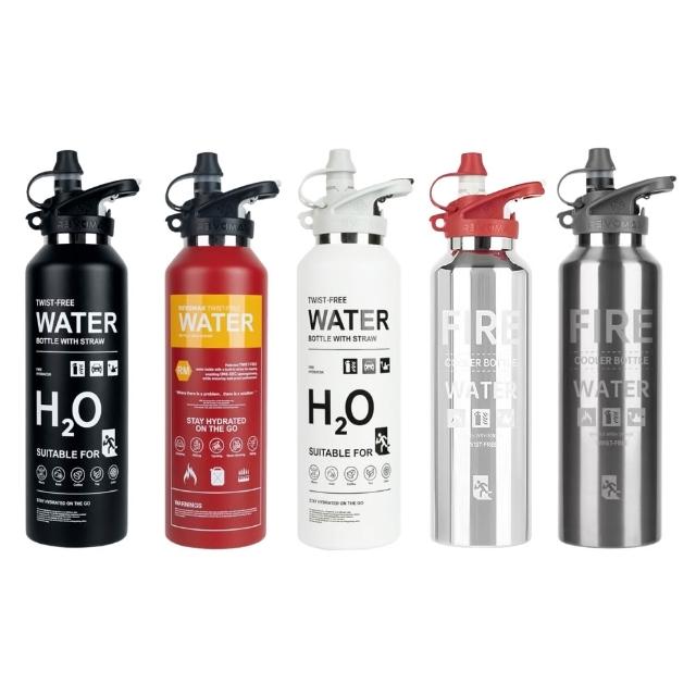 【REVOMAX 銳弗】316不鏽鋼滅火器系列保溫瓶592ml 官方直營(保溫保冰 316不鏽鋼)