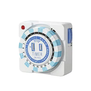【KINYO】2P插孔2P插頭24小時多段安全定時器(2P定時器)