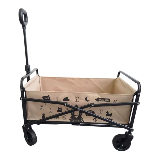 【RODY】迷你折疊手拉車(母嬰手拉車 置物車 手拉車 露營車)