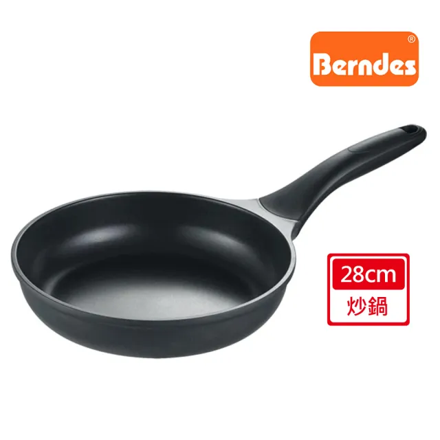 【Berndes 寶迪】MOMO獨家德製Universal Induction Pro不沾鍋炒鍋 28cm