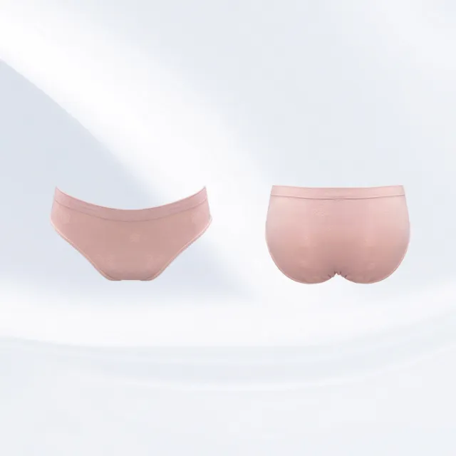 【Swear 思薇爾】無痕美人系列M-XL素面低腰三角女內褲(絲絹膚)