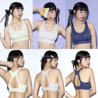【Wacoal 華歌爾】華歌爾/莎微 3件組 舒適自在無鋼圈、簡潔百搭平口內衣(多選款)