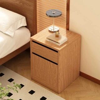 【R.H 獵戰】床頭櫃 新款北歐收納櫃 家用臥室床邊櫃(床頭櫃 原木風書桌 旁邊櫃儲物櫃lmx)