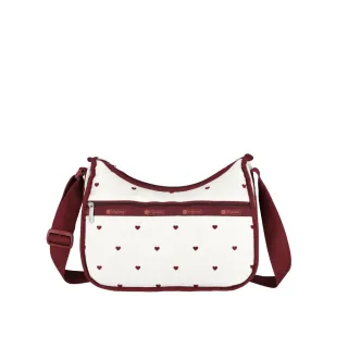 【Lesportsac】輕量材質 經典斜背包(7520 野莓甜心)