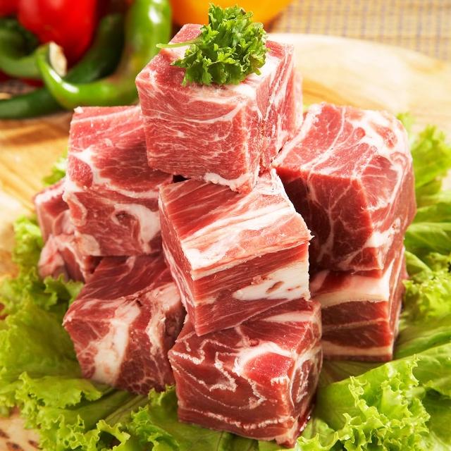 【海肉管家】紐西蘭嫩肩骰子羊肉(12包_200g/包)