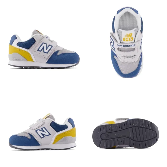 【NEW BALANCE】996 男女 小童鞋 走路鞋 IZ996 學步鞋(蘑菇 城堡岩 灰粉 巨石 復古休閒鞋 黏帶式)