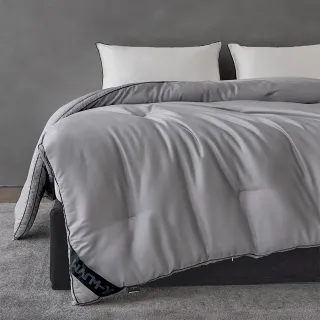 【HOYACASA】極境黑曜 WARM-X抗菌恆溫太空冬被(加大8x7尺 棉被/冬被)