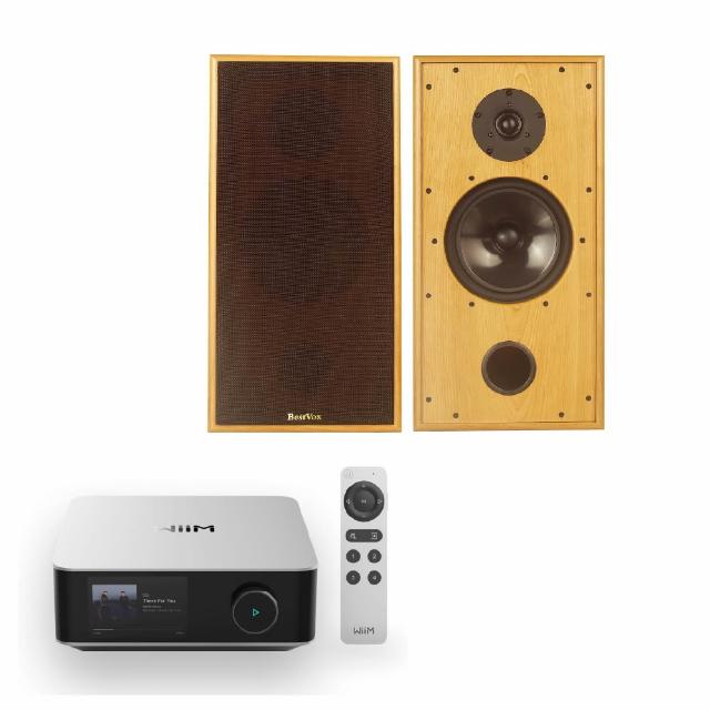 【BestVox本色】M9 書架型喇叭(+ WiiM Amp Ultra串流擴大機)
