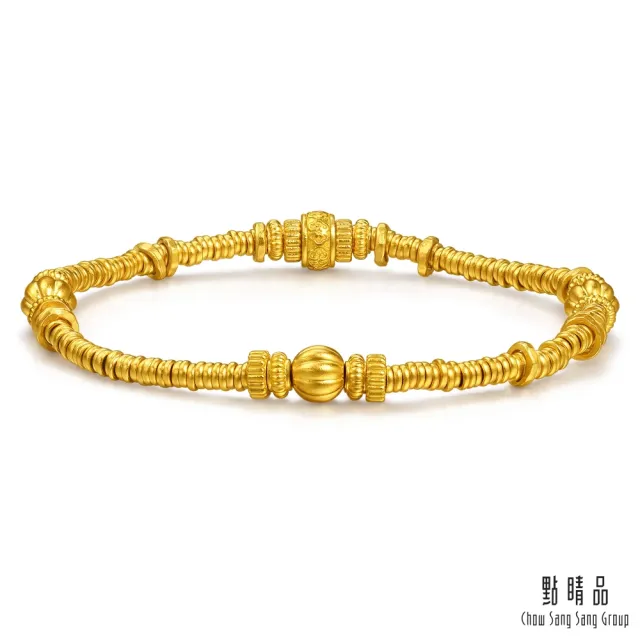 【點睛品】如意金瓜 黃金手鍊_計價黃金(06)