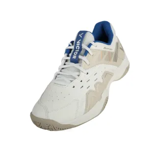 【VICTOR 勝利體育】羽球鞋 羽毛球鞋(P8500CLS LV 象牙白/樺木棕)