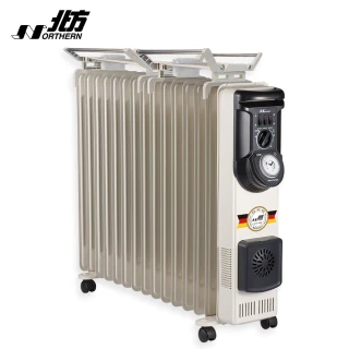 【NORTHERN 北方】15葉片式恆溫電暖爐220V(NB-15ZL)