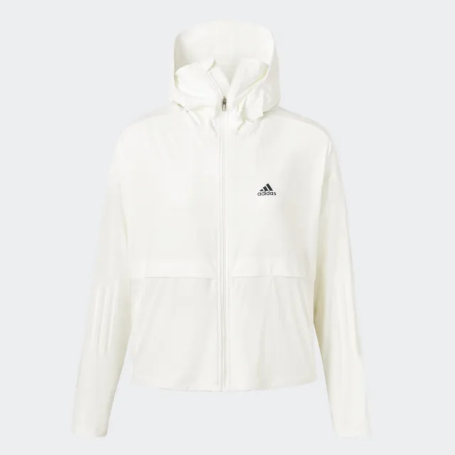 【adidas 愛迪達】防曬連帽外套 抗 UV 女 IT2487