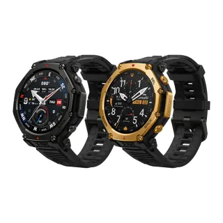 【Amazfit 華米】T-Rex 3 PRO五級鈦合金智慧手錶(雙色LED手電筒/藍寶石鏡面/身體電量/3000 nits亮度)