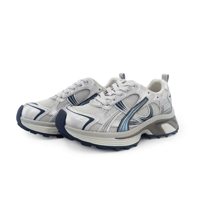 【DK 高博士】舒適流線厚底運動休閒鞋 63-5081 共兩色 銀色 粉紅