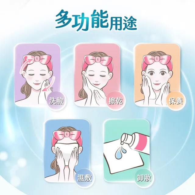 【南六】詩柔洗臉巾-5D柔點加厚款 66抽x24包